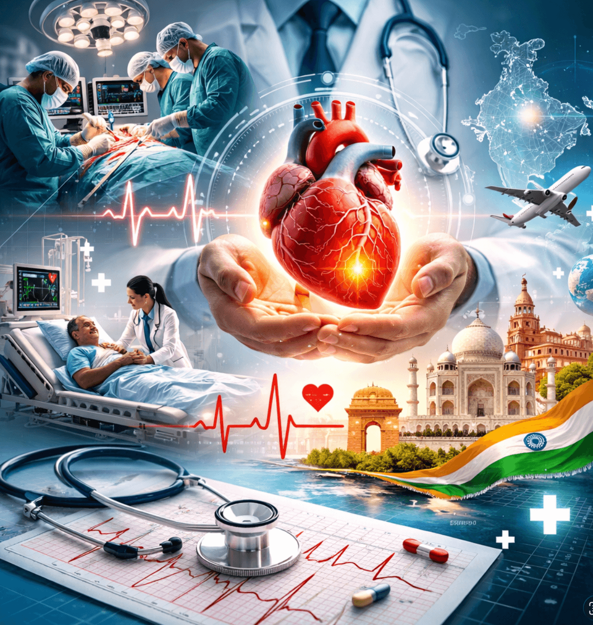 Cardiac Surgeries in India with quality healthcare by professionals